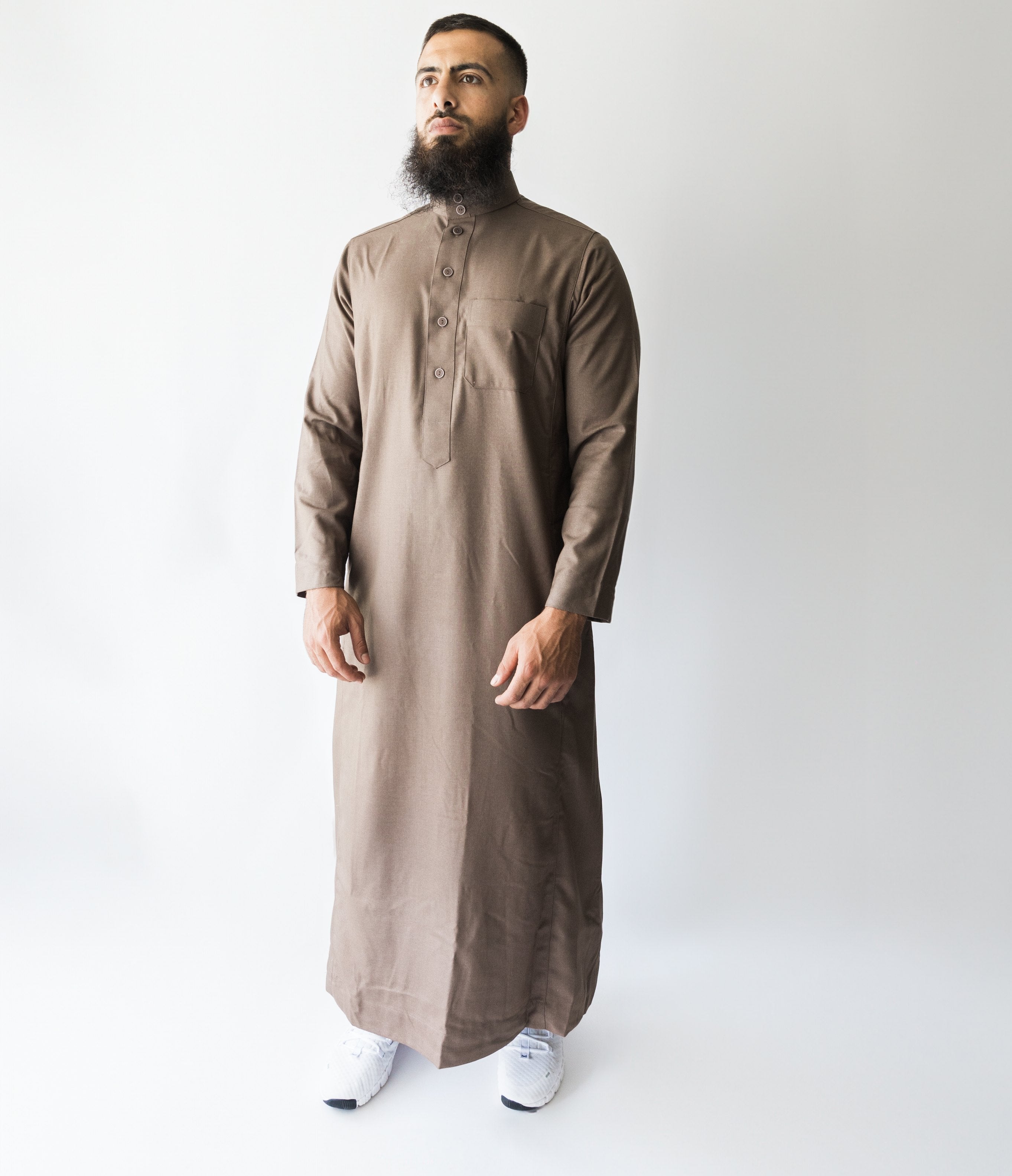 Daffah Thoub (ABAYA) - Light Brown TR1