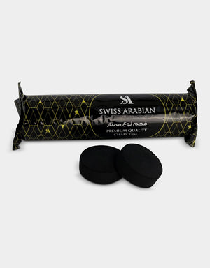 Premium charcoal for bukhoor x10 pieces